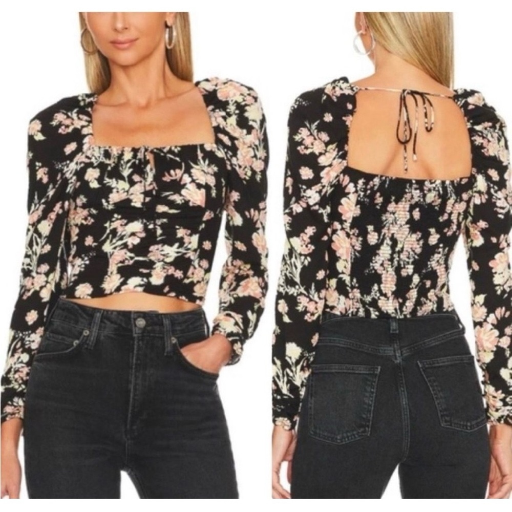 Free People Hilary Printed Top